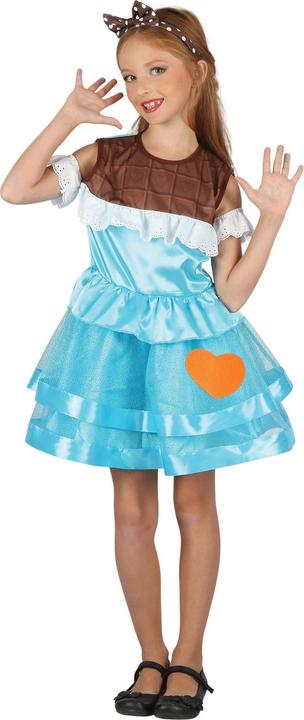 Actual product image Bristol Novelty Naughty chocolate girl costume (M)
