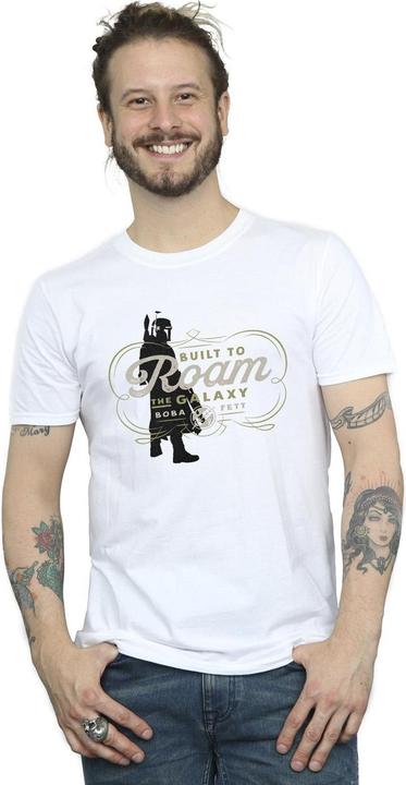 Immagine prodotto Star Wars The Book Of Boba Fett Built To Roam Maglietta Uomo (L)