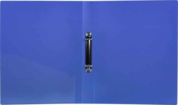 Actual product image Idena Ring binder A4 PP blue 35mm 2 rings (A4, 35 mm, 1 Piece)