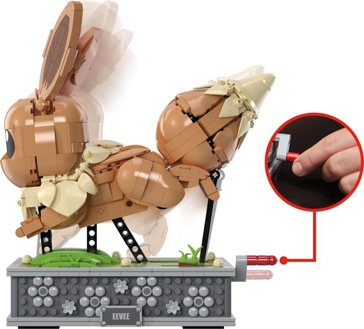 Actual product image Pokémon Mega Motion Eevee