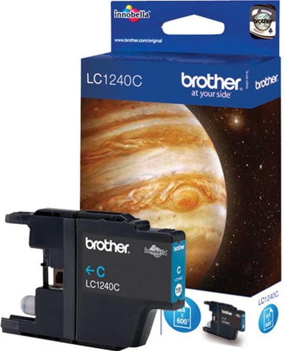 Image du produit Brother LC1240C - Cyan - Original - Cartouche d'encre (C)