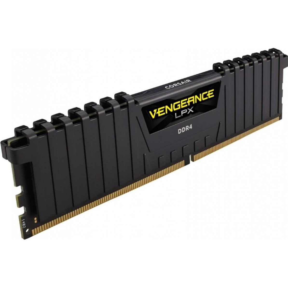 Thumbnail - Corsair Vengeance LPX (2 x 32GB, 2666 MHz, DDR4-RAM, DIMM), RAM, Schwarz