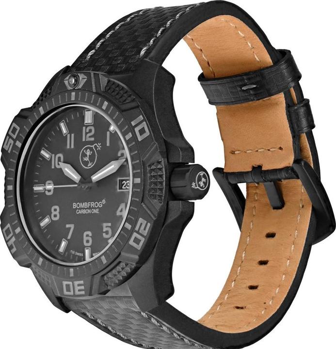 Produktbild Bombfrog Carbon One Leder/Carbon-Armband (53 mm)