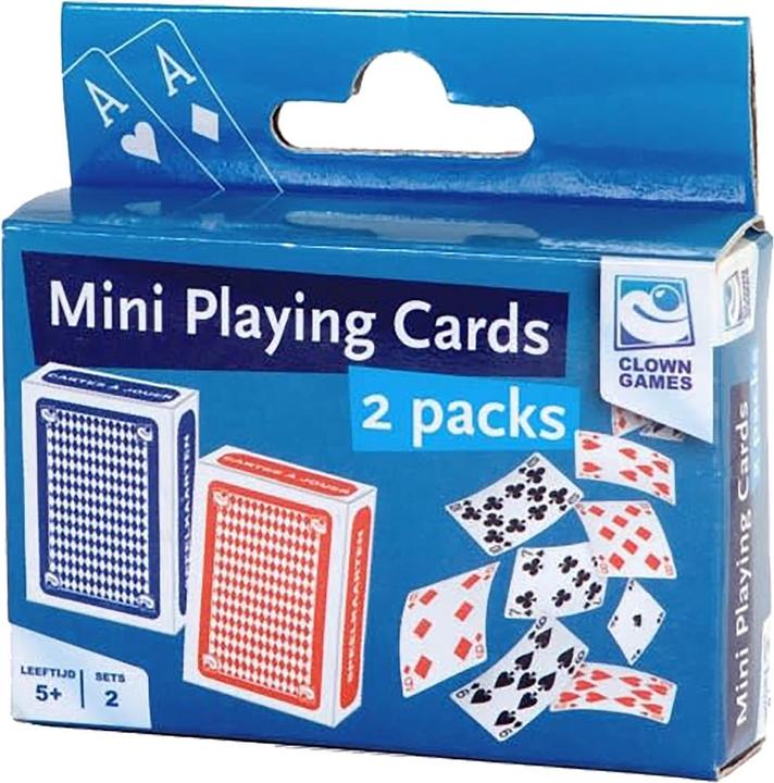 Actual product image Clown games Clown Mini Games Playing Cards Set 2 (German, French, Italian, English, Dutch, Spanish)