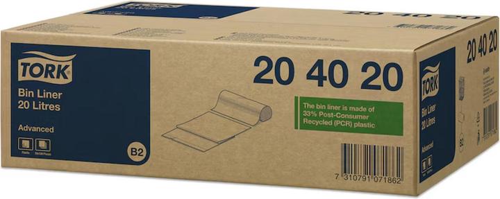 Actual product image Tork Waste bags 20 l B2 (100x, 20 l)