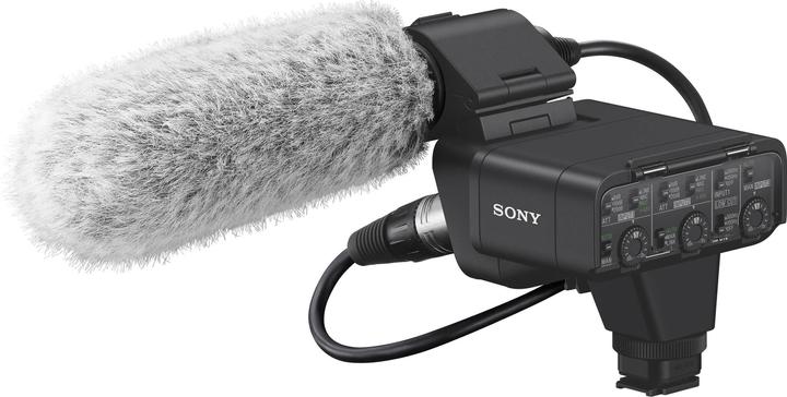 Produktbild Sony XLR-K3M Dual-Channel Digital XLR Audio Adapter Kit with Shotgun Microphone (Kameraspezifisches Mikrofon, Diverses Video Zubehör)