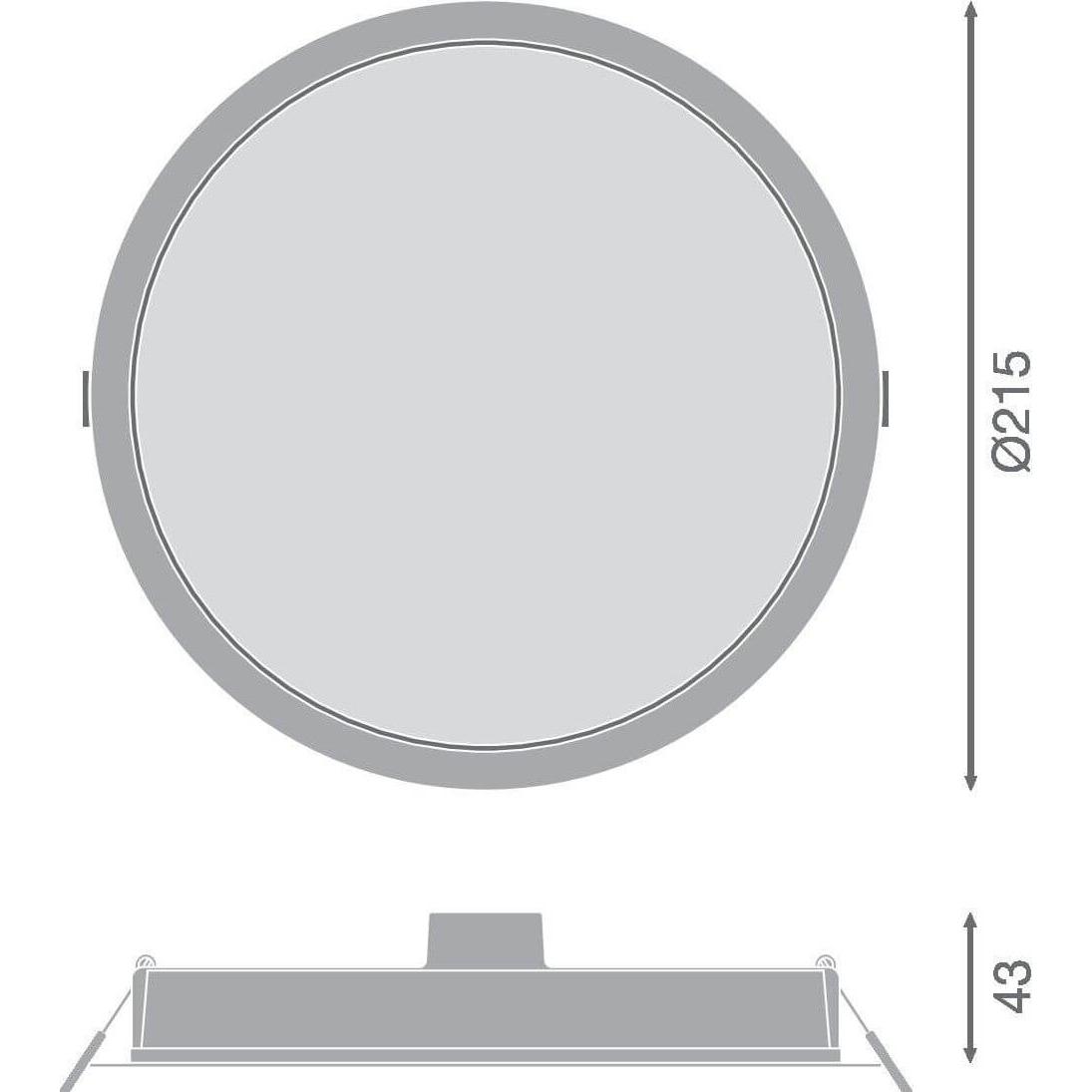 Thumbnail - Ledvance, Wandleuchte + Deckenleuchte, LED-Downlight (2400 lm)