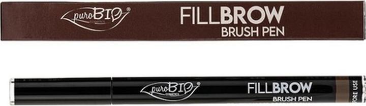 Puro Bio Fillbrow Brush Pen 03 Dark Chestnut 0.7ml (dunkel Kastanie)