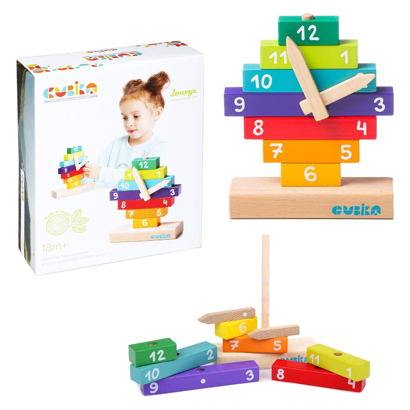 Cubika Houten Bouwpakket Klok