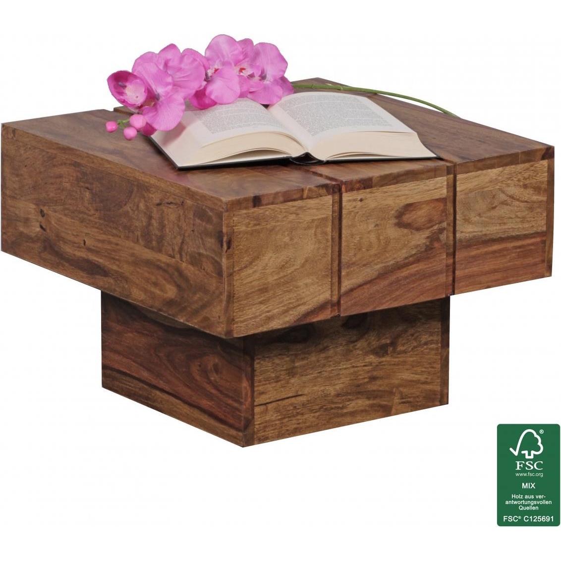 Wohnling, Couchtisch + Beistelltisch, Sira (44 x 44 x 30 cm)