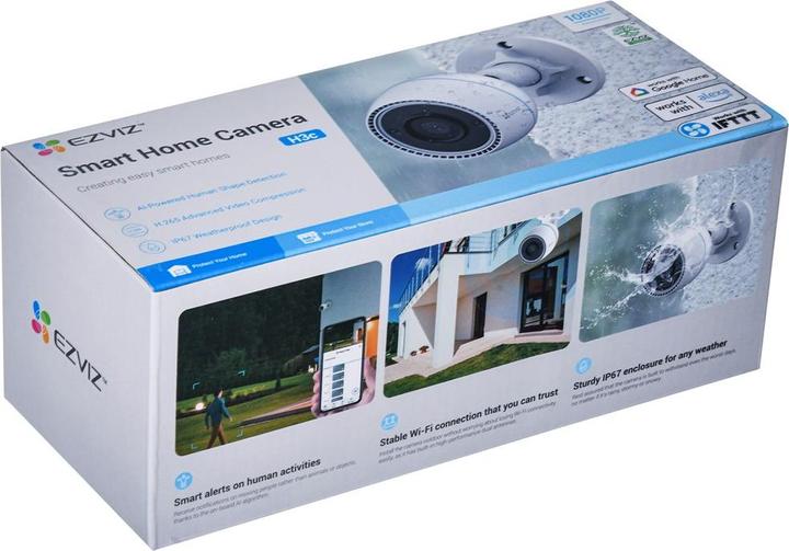 Actual product image EZVIZ H3C 2MP (1920 x 1080 Pixels)