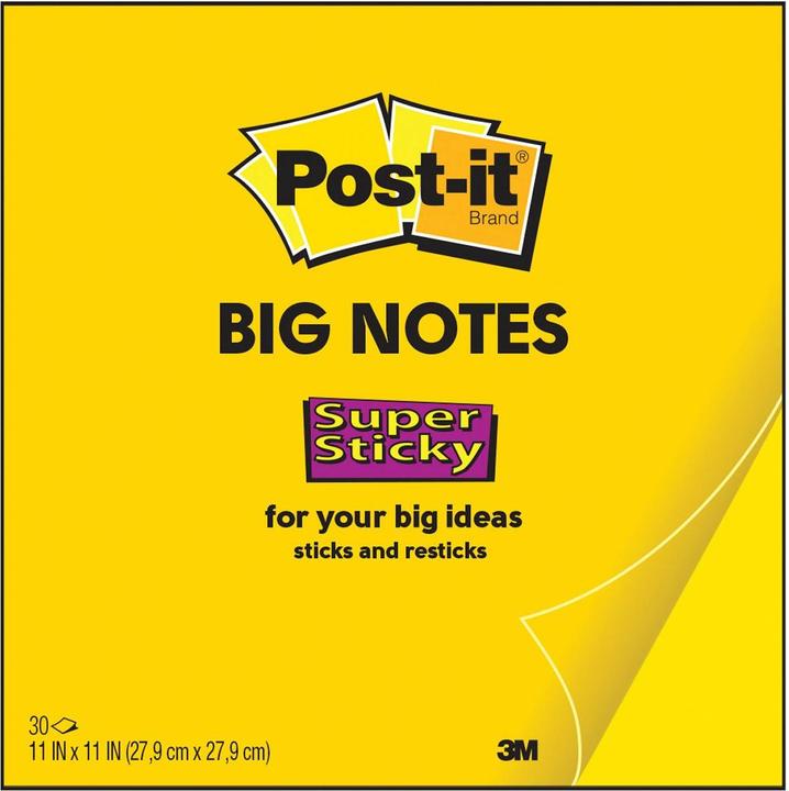 Produktbild Post-it Super Sticky Grossformat (28 x 28 cm)