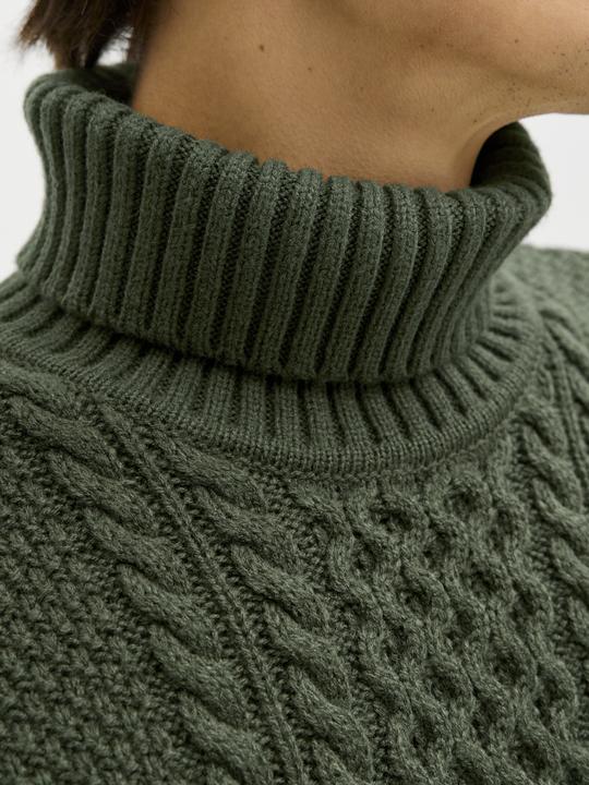 Actual product image Jack & Jones Einfarbig Strickpullover Strickpullover (L)
