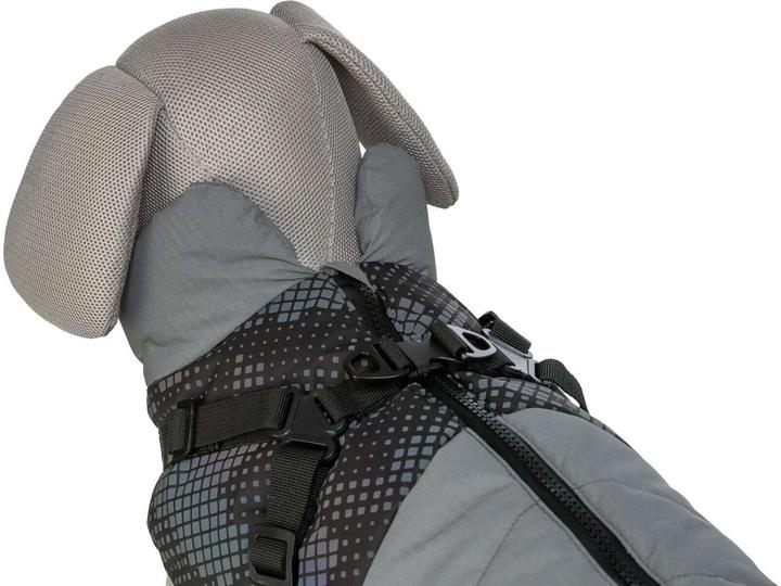 Image du produit Trixie Geschirr-Wintermantel Pontis Reflect M, 45 cm (M, Manteau pour chien)