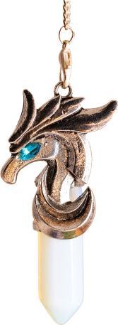 Actual product image Berk Pendulum "Dragon with opal glass"