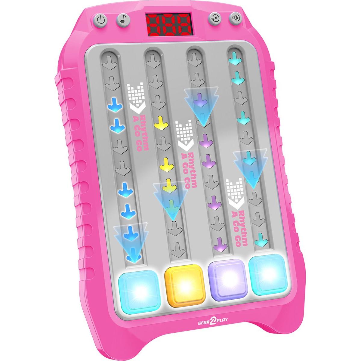 Gear2play Rhytm A Go Folge dem Rhythmus-Spiel, Rosa (GP20184)