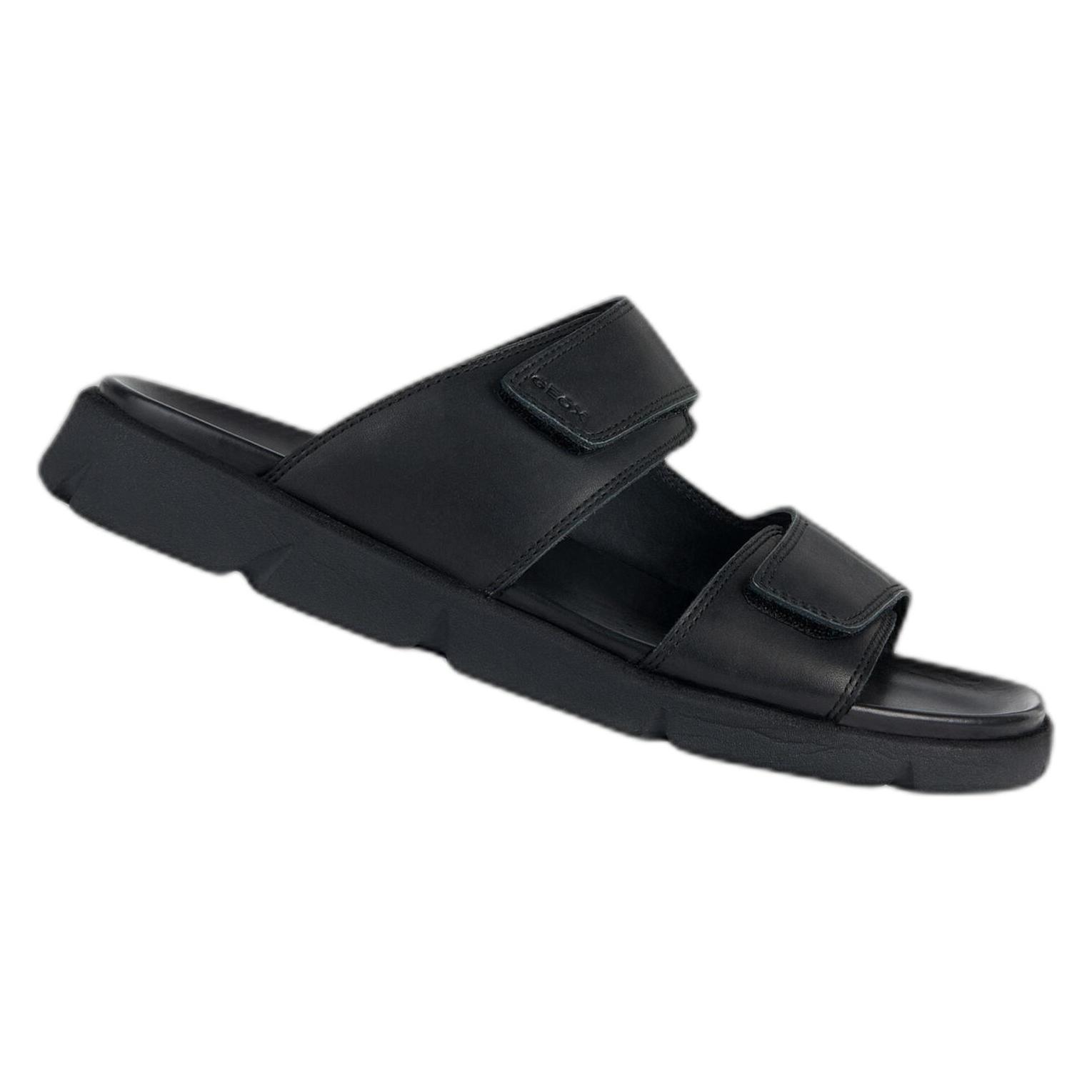 Geox, Herren, Sandalen, U Xand 2S B - 57597, Schwarz, (43)