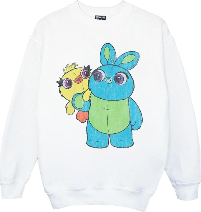 Disney Toy Story 4 Ducky And Bunny Distressed Pose Sweatshirt Mädchen (152, 158)
