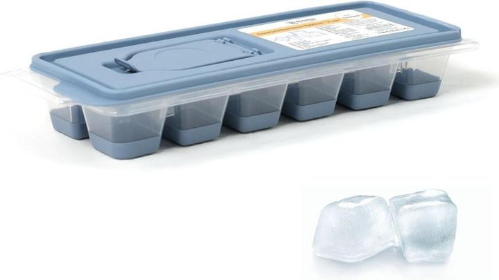 Produktbild B-Home Eiswürfelbehälter mit Deckel und Eingiesshilfe Eiswürfelform