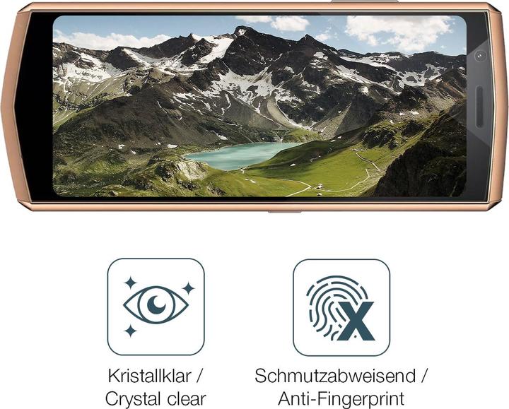 Actual product image Dipos Anti-Shock Screen Protector Clear (1 pcs., Cubot Pocket 3)