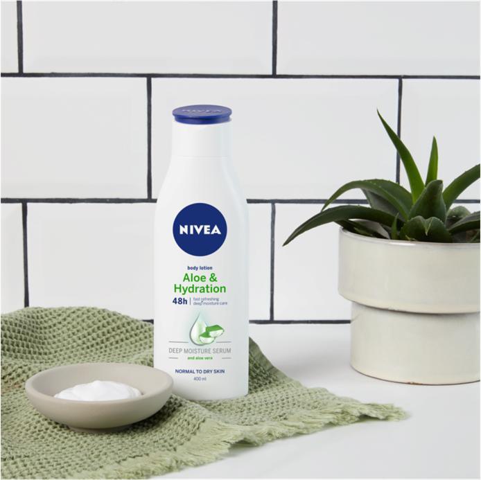 Produktbild NIVEA Body Aloe Vera Lotion 400 ml (Körperlotion, 400 ml)