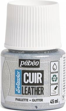 silberner Glitzer