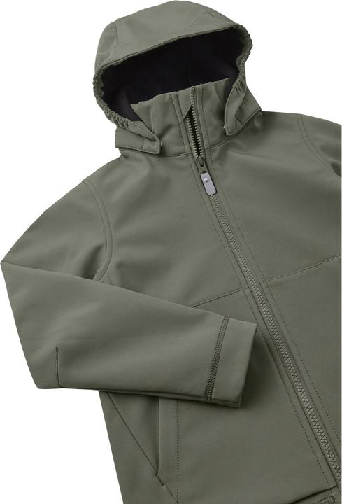 Actual product image Reima tec Kids Softshell Jacket Koivula Greyish (122)