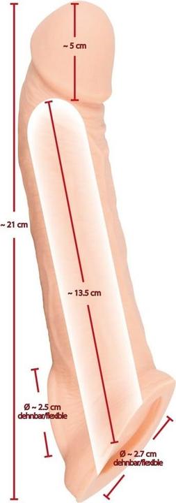 Image du produit Nature Skin Manchon pénien avec extension