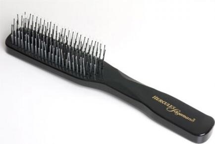 Actual product image Hercules Sägemann Scalp Brush Deluxe Black