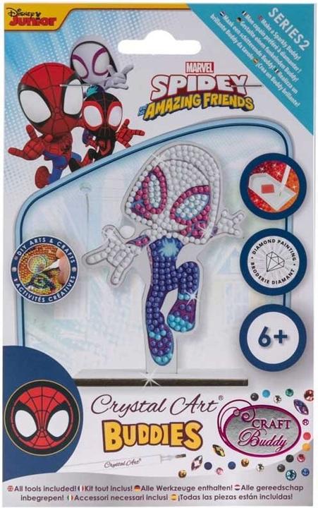 Actual product image Craft Buddy Ghost Spider, Crystal Art Buddy approx. 11x8cm