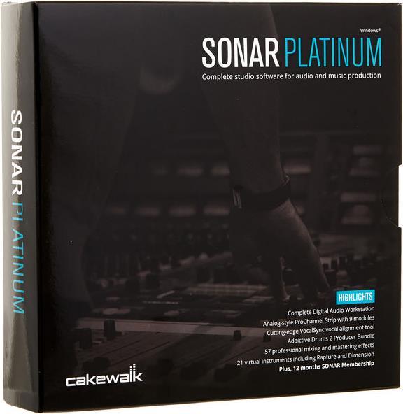 Actual product image Cakewalk Sonar Platinum (unlimited)
