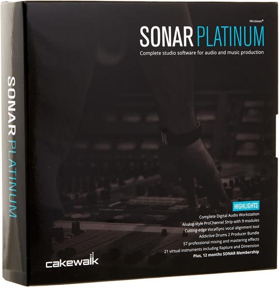Produktbild Cakewalk Sonar Platinum (unbegrenzt)