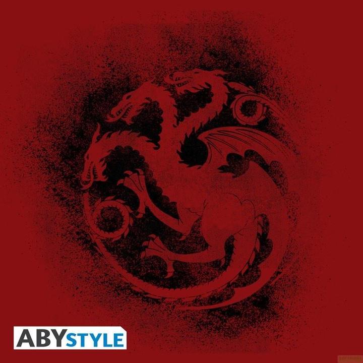 Immagine prodotto ABYstyle GAME OF THRONES - Tshirt Targaryen man SS red black - premium (S)