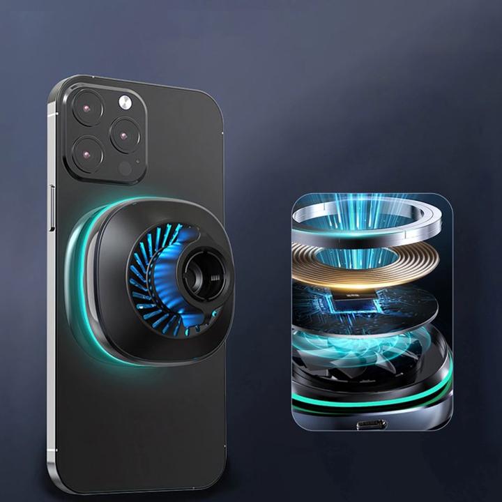 Produktbild Wozinsky WCT5-6S2Y Car Holder with Qi/MagSafe 15W Inductive Charger for Air Vent - Black