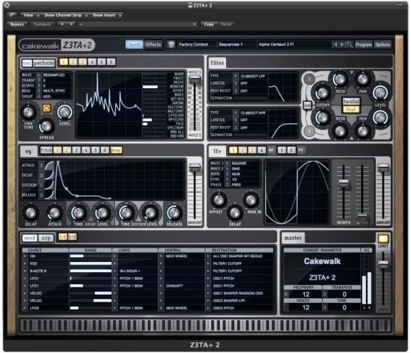 Produktbild Cakewalk Z3ta+ 2 (unbegrenzt)