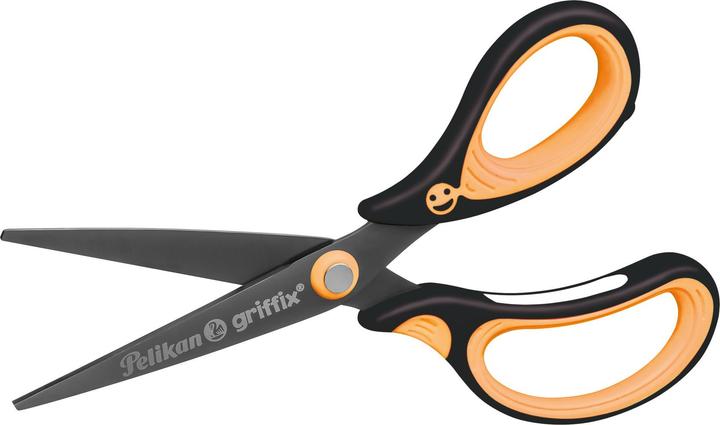 Produktbild Pelikan griffix Schulschere, spitz, Neon Black (15 cm)