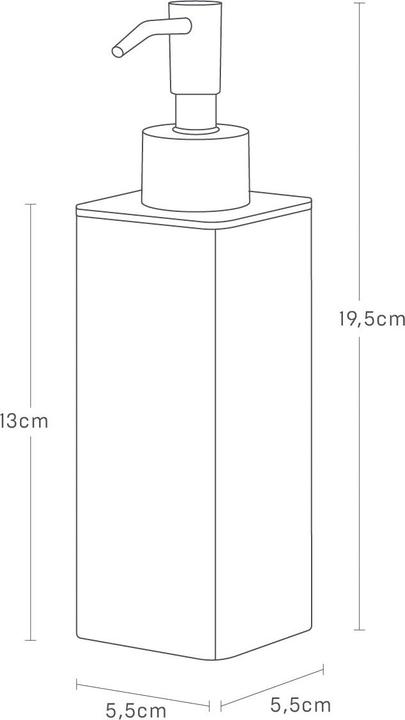 Image du produit Yamazaki Distributeur de savon à crochet adhésif TOWER