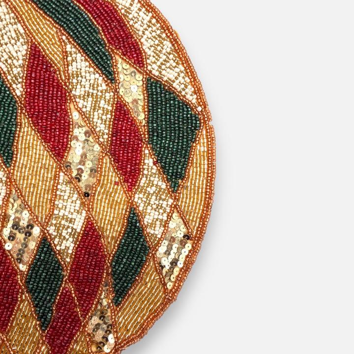 Image du produit Mon Chouchou Tischset Rauten Motiv Perlen (36 cm)