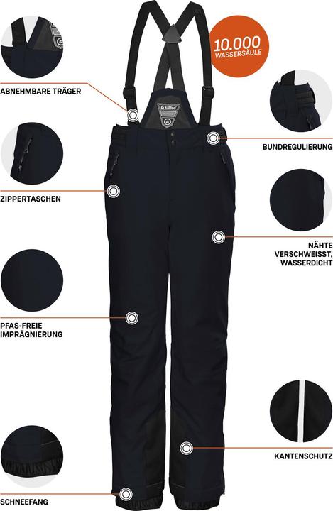 Produktbild Killtec Mädchenhosen KSW 77 Grls Ski Pnts (128)