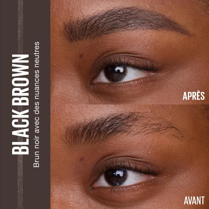 Actual product image Maybelline New York Brow Ultra Slim (6 Black Brown)