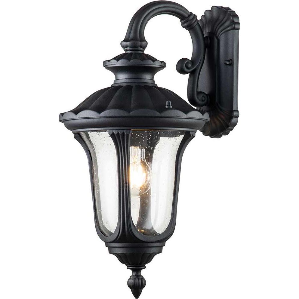 Elstead Lighting Nero Illuminazione Esterna, Chicago (E27, Ip44)