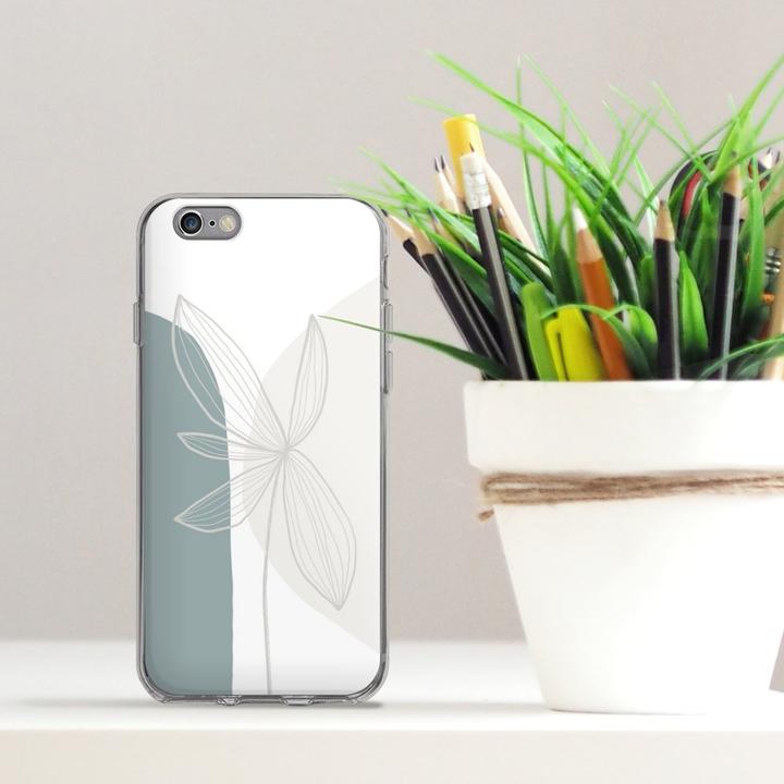 Produktbild DeinDesign Silikon Hülle für Apple iPhone 6 Handyhülle Case Smartphone Schutzhülle Blume Boho Pastell (Apple iPhone 6)