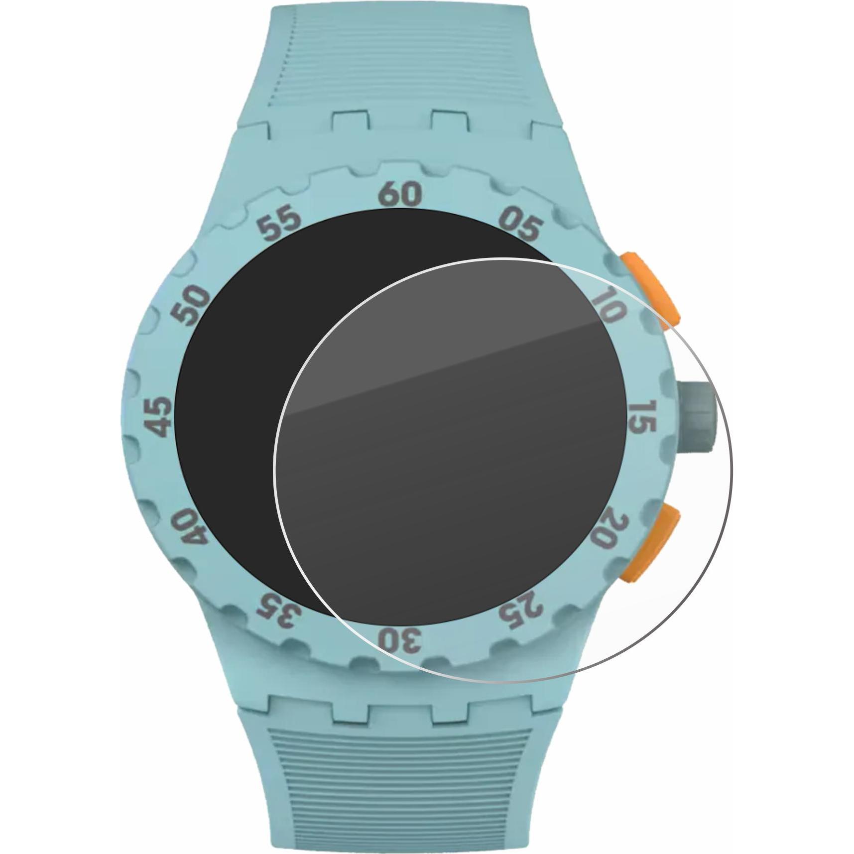 Thumbnail - BROTECT Schutzglas Schutzfolie Displayschutz Display Schutz Glas Panzer Folie klar, Smartwatch Schutzfolie, Transparent