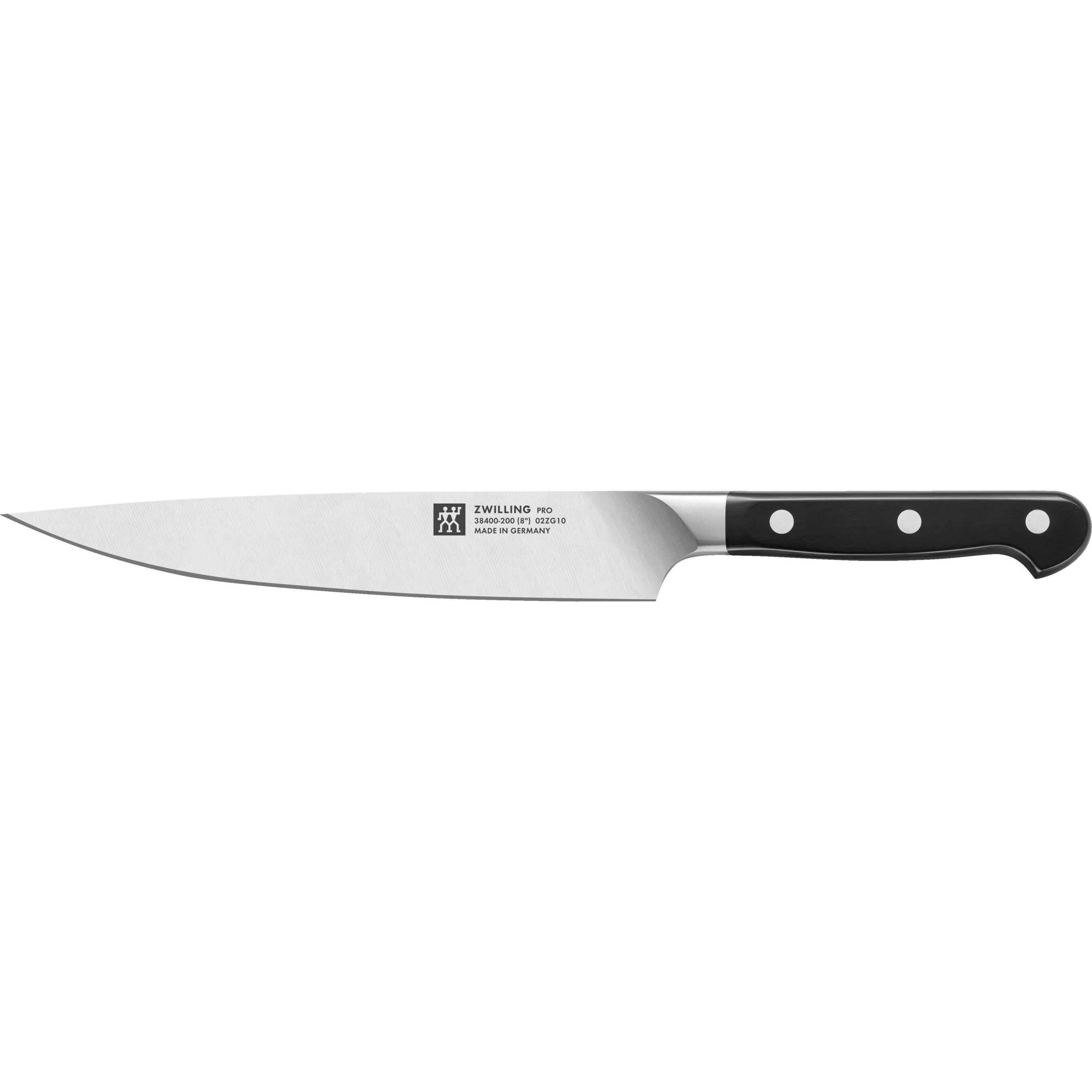 Zwilling Pro, Küchenmesser, Schwarz