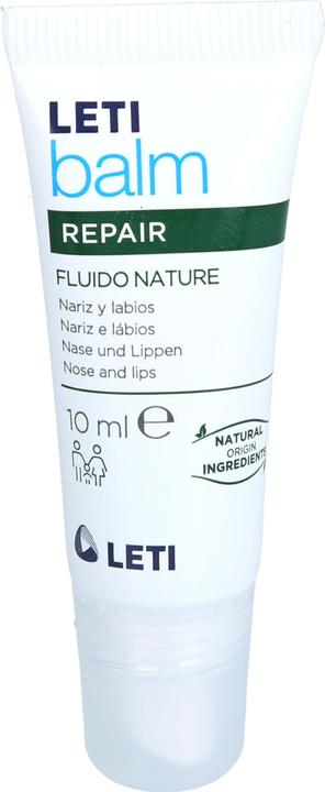 Immagine prodotto Leti balm Fluid Natur - Schützender Nasen- und Lippenbalsam bei trockener und rissiger Haut mit natü (10 ml)