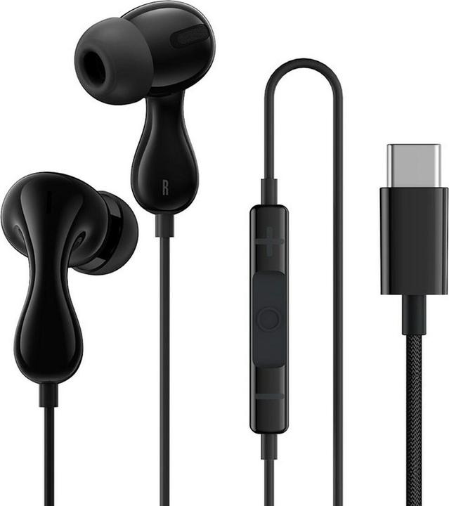 Actual product image Baseus Encok CZ20 Kopfhörer Kabelgebunden im Ohr Anrufe/Musik USB Typ-C Schwarz (Cable)