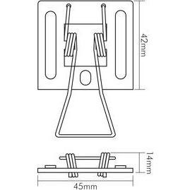 Thumbnail - Nobile, Zubehör Beleuchtung, Einbaufeder