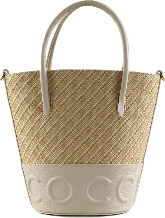 Immagine prodotto Coccinelle Myrtha Bicolor Straw Handbag