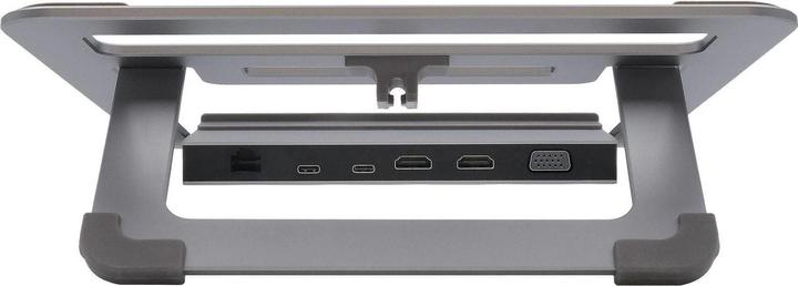 Produktbild Exsys 12in1 USB-C Dock mit NB Stand (USB-C, 13 Ports)