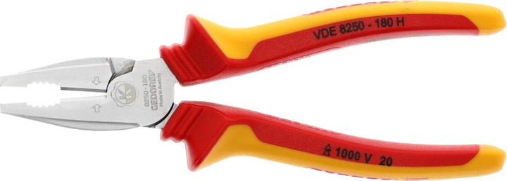 Actual product image Gedore VDE 8250GEDORE VDEPower Combination Pliers Sheath Insulation (190 mm)